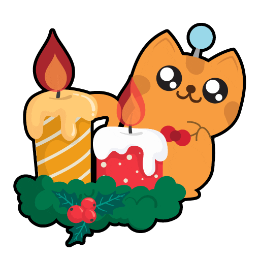 Candle Terrythetiger Sticker by BerjayaTimesSquare