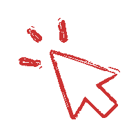 WeAreREDVELVET click redvelvet marketing agency cursor Sticker