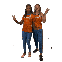 AtletiekunieNL peace oranje sprint teamnl Sticker