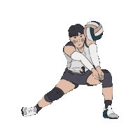 chengchengzz 排球 台電 台電男排 Sticker