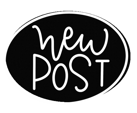 New Post Tap Sticker by Zus Designs