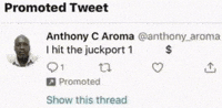 1 Dollar Twitter GIF