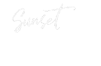 Typography Sunset Sticker