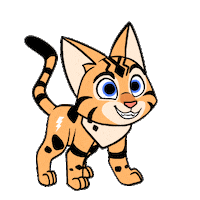 Cat King Sticker