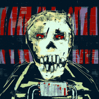 ExWhyZed_Degen animation loop glitch crypto GIF