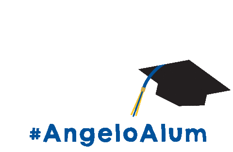 Graduation Sticker by Angelo State University