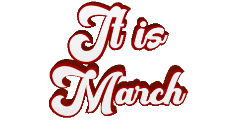 March Sticker by OpticalArtInc.