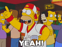 Homer Simpson Yes GIF