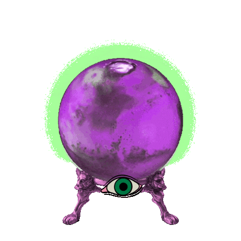 Magic Eye Sticker by A B R A C A D A B R A