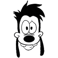 wax_goof style max wax max goof Sticker