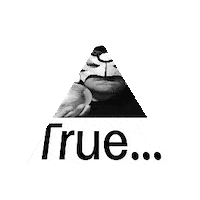Spinning Triangle Sticker