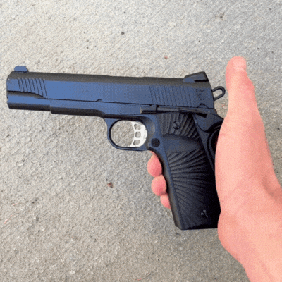 Single-action 1911 semi-automatic pistol