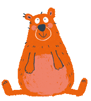 Bear Sticker by JAKO-O