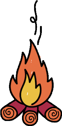 Herbst Camping Sticker by JAKO-O