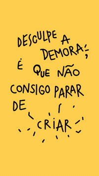 cezarberje lettering sorry criatividade framebyframe GIF