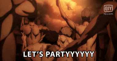 Attack On Titan Party GIF by iQiyi