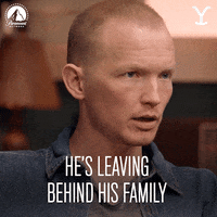 Moving On Goodbye GIF by Yellowstone