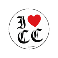 CliqueCabana love music heart party Sticker