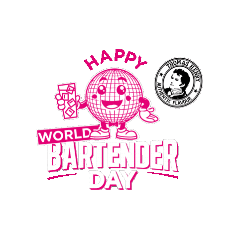 Tonic Water Bartender Sticker by Thomas Henry