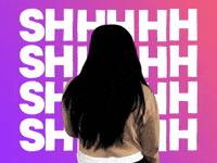 Say No More Shut Up GIF by GIPHY IRL