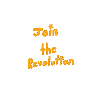 Join The Revolution Sticker by Kirsten Hurley