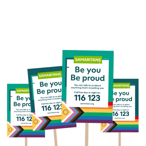 Pride Mentalhealth GIF by Samaritans
