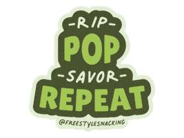 freestylesnacks yummy pop yum delicious Sticker