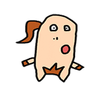 Surprised Spring Sticker
