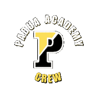 Crew Pandas Sticker by Padua Academy