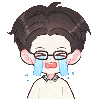 moonpaeee cry jaypark moonpaeee toyw Sticker