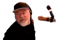 Kyle Sandilands Microphone Sticker by Australian Radio Network