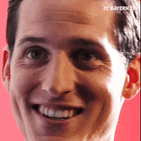 rudy smile GIF by FC Bayern Munich