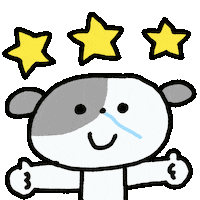 gnyang good puppy best doodle Sticker