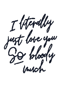 Love You Sticker