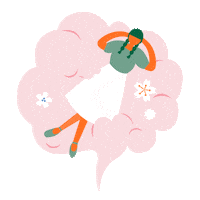 Spring Strawberry Sticker by Starbucks APAC