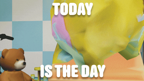 Excited Today Is The Day GIF by Nicky Rojo