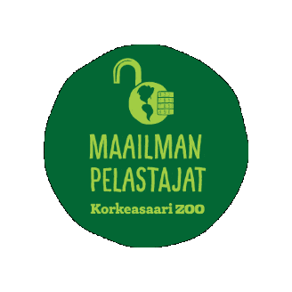 Maailmanpelastajat Sticker by Korkeasaari Zoo