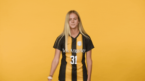 Sport Hello GIF by Cal State LA Golden Eagles