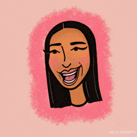 Nicki Minaj Smile GIF by JellaCreative