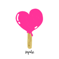 ImpulseArgentina heart pink corazon rosa Sticker