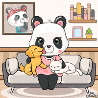 Cat Dog GIF by PandaPals
