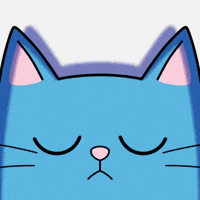Blue Cat Eyes GIF