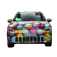 Car Driving Sticker by Škoda Global
