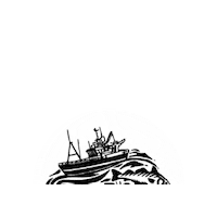 AmityFishCo amity amityfishcompany amity fish company amity fish co Sticker
