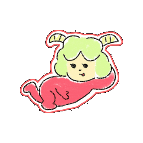 Illustration Character Sticker