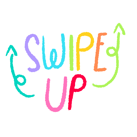 Swipe Up Sticker by Vania Bachur