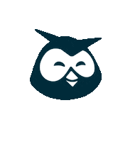 Happy Owl Sticker by Hootsuite
