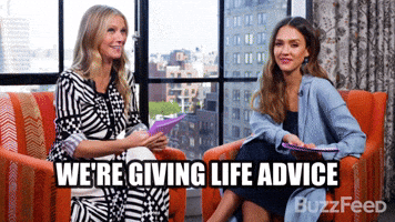 Giving Life Advice