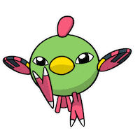 Gen 2 Natu Sticker by Pokémon