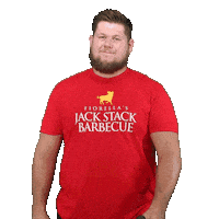 Kansas City Chiefs Football Sticker by Jack Stack Barbecue